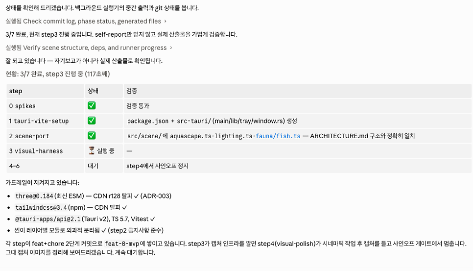할 일을 잘게 쪼개 AI가 단계별로 구현하는 하네스